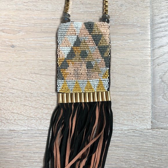 LIZZIE FORTUNATO CALIFORNIA FRINGE NECKLACE - Picture 2 of 5